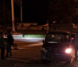 Rize’de trafik kazası