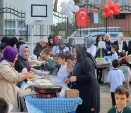 Çay İlkokulu Öğrencilerinden Filistin’e Destek Kermesi
