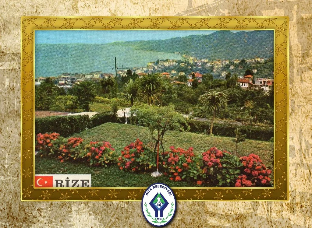 Bir zamanlar ‘Kartpostallarda Rize’ Kaynak: Rize İhtisas Kütüphanesi