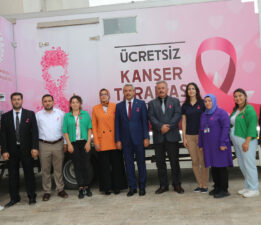 Rize Valilik personeline “Ücretsiz Kanser Taraması” yapıldı