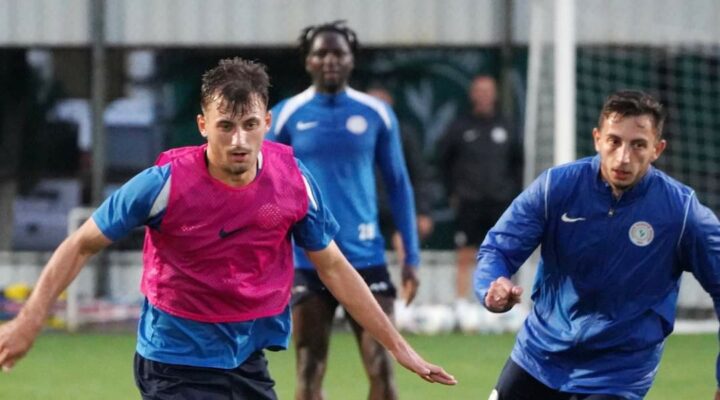 Rizespor,Galatasaray maçı hazırlıklarına devam etti