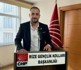 CHP Rize gençlik kollarında Şemsi Topçu,Güven tazeledi