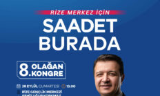 Rize’de Saadet partisi 8. Olağan Kongresi