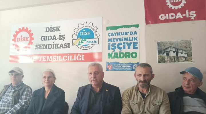 Emek Partisi Genel başkanı Seyit Aslan Rize’de, kadro bekleyen Çaykur işçisi,emekliler ve gündeme dair önem açıklamalarda bulundu