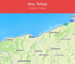 Rize’de Yine Deprem Oldu