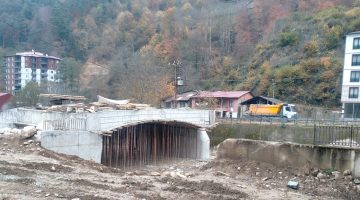 İKİZDEREDE DSİ KÖPRÜ YAPIYOR   YÖRESEL MİMARİYE BENZEYEN KÖPRÜ İLÇEDEKİ 4.KÖPRÜ OLACAK