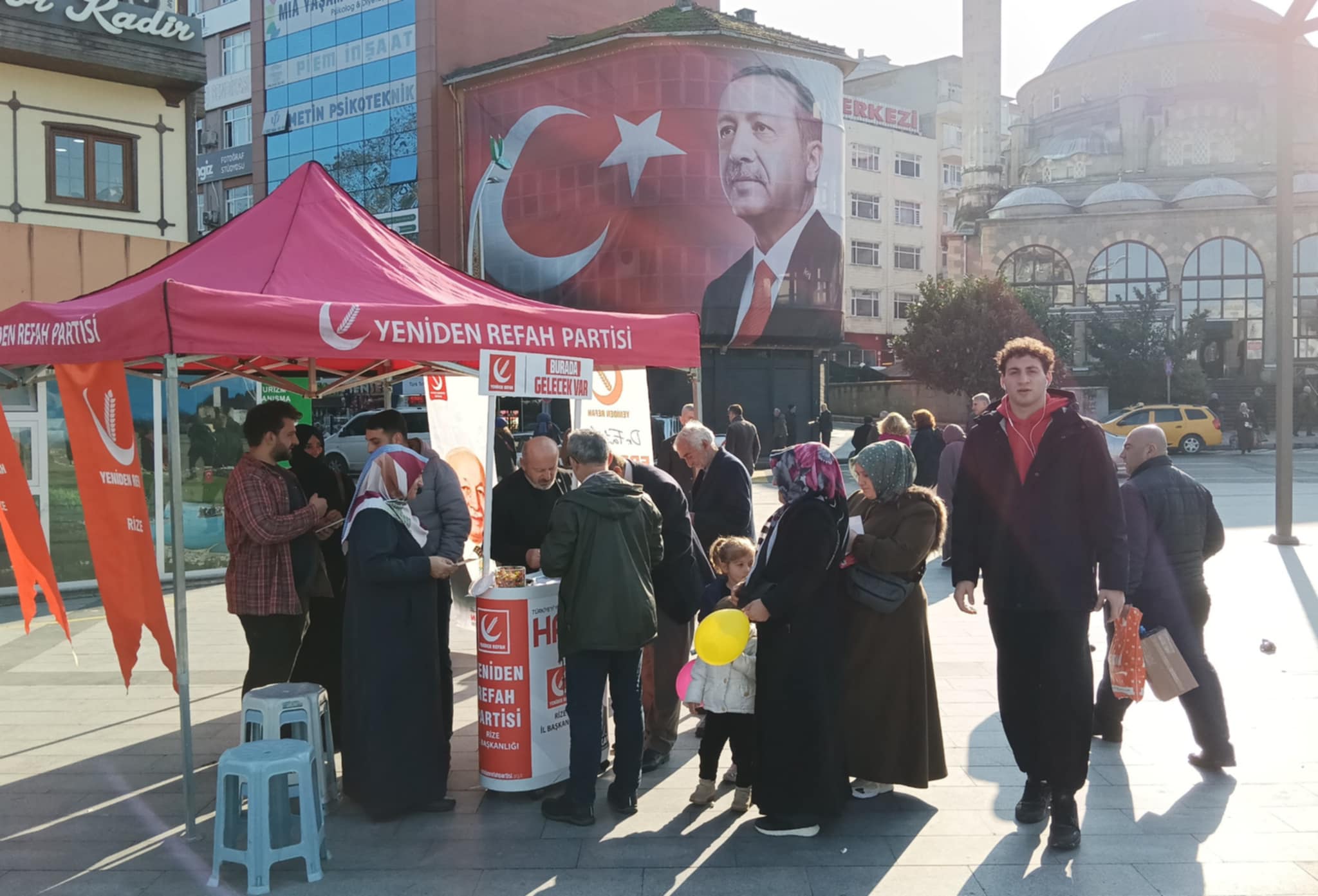 RİZE’DE YENİDEN REFAH PARTİSİ’NE YOĞUN İLGİ BİREYSEL ÜYE BAKIMINDAN TÜRKİYE ÜÇÜNCÜSÜ